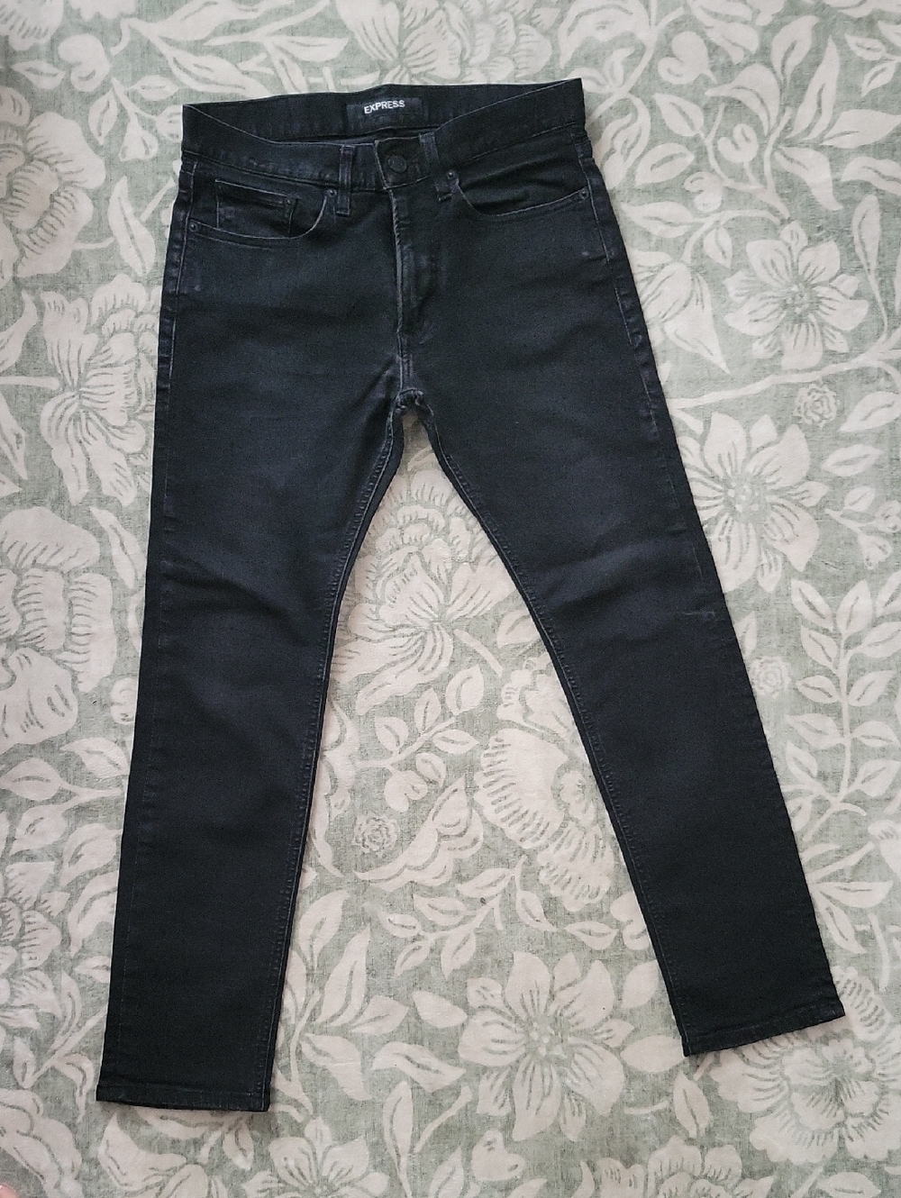 Express Men's Slim Jeans in Black